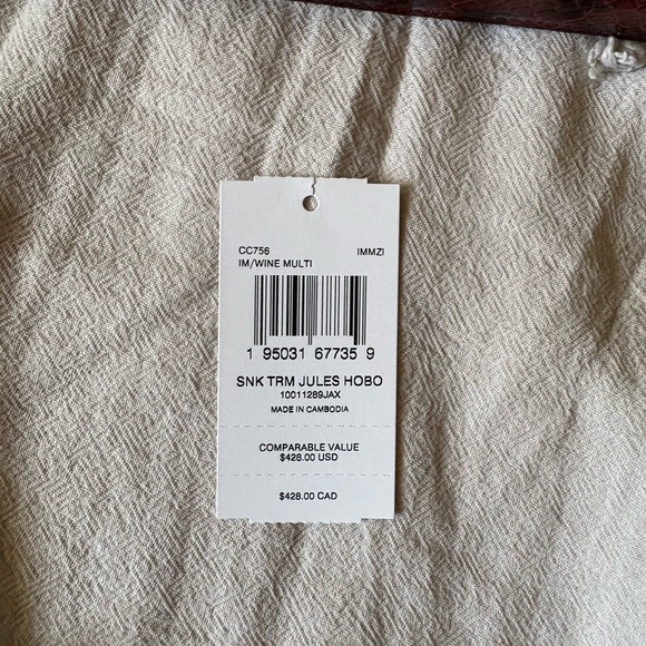 Coach Snake Trim Jules Hobo Shoulder bag - Picture 10 of 10